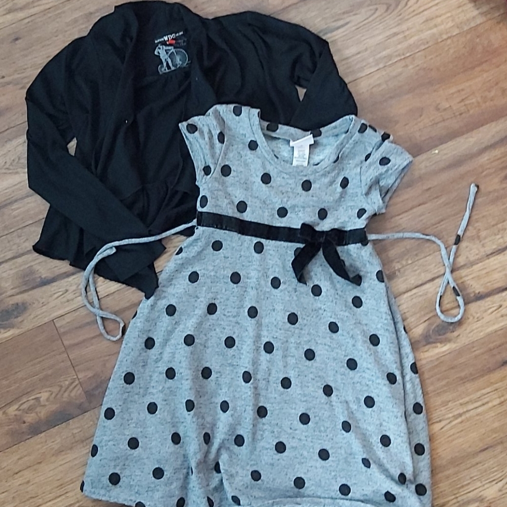 Holiday Dress and Jersey Cover Size 8